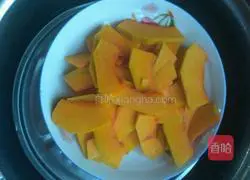 Pumpkin Illustration of how to make cakes 1