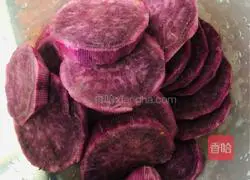 Purple potato cake recipe 1