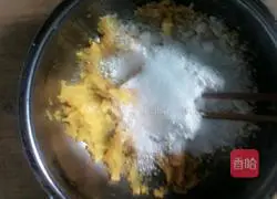 How to make sweet sweet potato cake ●v● Illustration 3