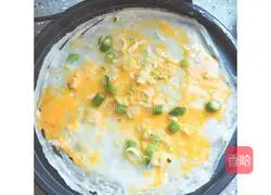 Illustration of how to make homemade pancake fruits 3