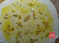 Illustration of how to make green onion cake 2