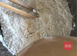 Illustration of how to make mung bean cake 7