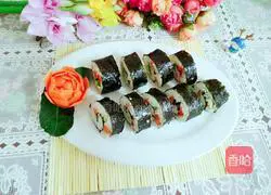 Illustrated sushi recipe 10