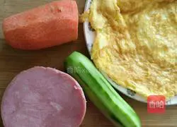 Illustration of how to make sushi 3