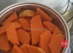 Illustration of how to make pumpkin cake 1