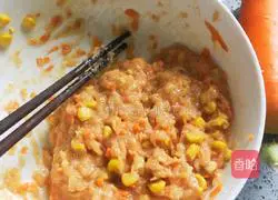 Chicken Breast and Carrot Tortillas for Weight Loss Breakfast Illustration of how to do it 2