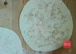 Illustration of making bean dregs and sesame cakes 2