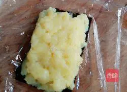 Illustration of how to make seaweed potato cakes 2
