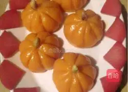 Pumpkin Cake Illustration of how to do it 6