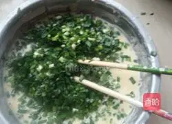 Leek Pancake Recipe Illustration 3