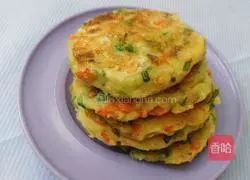Illustration of how to make pastoral potato pancakes 9