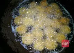 Illustration of how to make curry bean dregs cake 4