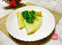 Illustration of how to make egg flour cake 6