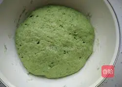 Illustration of making small leaf bean paste cake 6