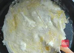 Illustration of how to make pancakes and fruits 9