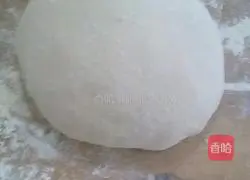 Illustration of making sauce-flavored pancake 1