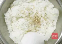 Illustration of how to make sushi 2