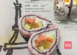 Illustration of how to roll sushi 8