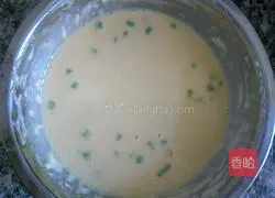 Illustration of how to make creative egg pancakes for children 4