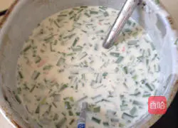 Leek Pancake Recipe Illustration 1