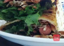 Illustration of how to make creative pancakes and fruits 8