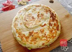 Illustration of how to make green onion cake 13