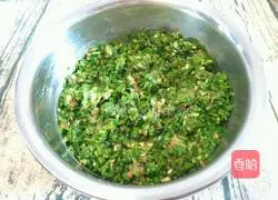 Illustration of how to make whole wheat meatloaf with chives and pork stuffing 6