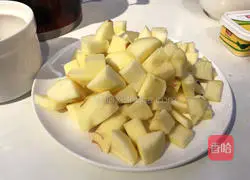 Apple egg pancake, nutritious and healthy recipe 1