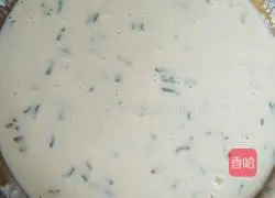 Illustration of home-style scallion pancakes 1