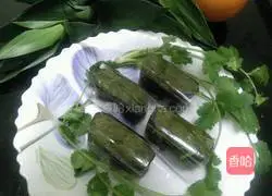 Illustration of how to make seaweed sushi 11