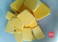 Illustration of how to make pumpkin cake 2