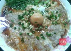 Illustration of how to make salted egg steamed meatloaf 8 