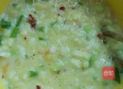 Illustration of how to make fried rice cakes 2