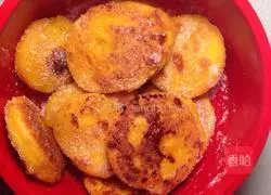 Illustration of making homemade pumpkin cake 3