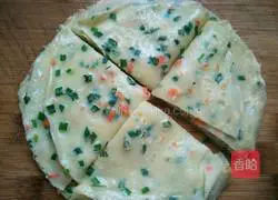 Illustration of how to make vegetable pancakes 11