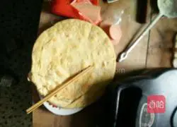 Secret recipe hand cake Illustration of practice 10