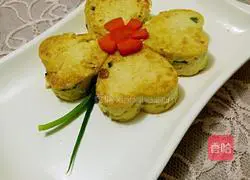 Illustration of how to make pan-fried tofu cake 6