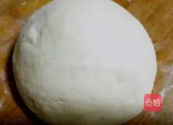 Illustration of making dough scallion pancakes 2