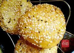 Illustration of how to make pumpkin sesame pancakes 17