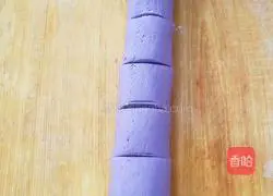 How to make purple sweet potato and bean paste cakes Illustration 4