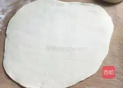 Illustration of how to make scallion pancakes 1