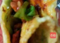 Illustration of how to make hand cake 3