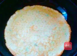 Eggs Illustration of how to make chive pancake 5