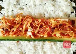 Enoki Mushroom Sushi Recipe Illustration 6