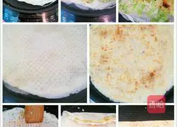 Illustration of how to make vegetable pancakes with electric pan 4