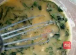 Illustration of how to make egg pancakes 3