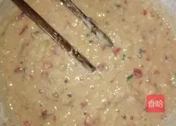 Illustration of how to make tomato tofu breakfast cake 2