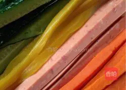 Illustration of how to make sushi 2