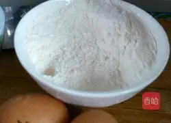 Illustration of how to make egg-filled cakes 1