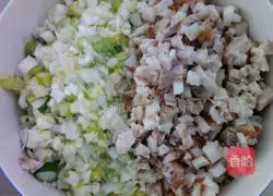 Illustration of how to make chess cakes 4